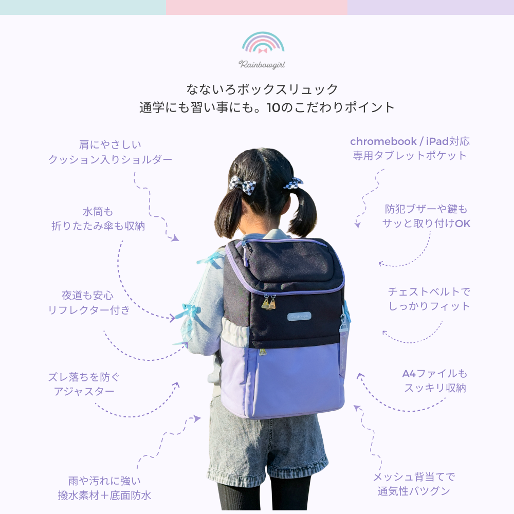 なないろボックスリュック