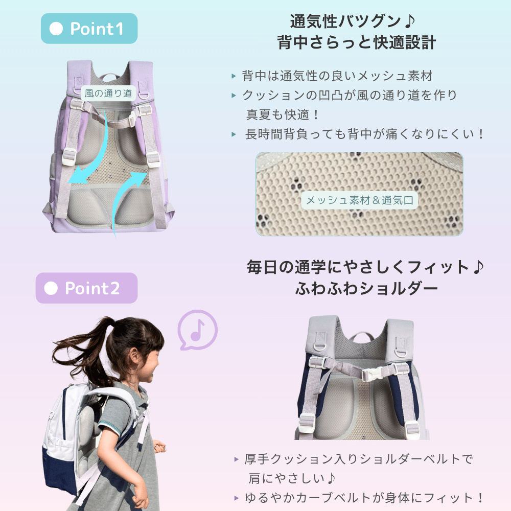 なないろキッズリュック