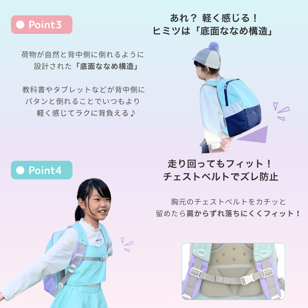 なないろキッズリュック